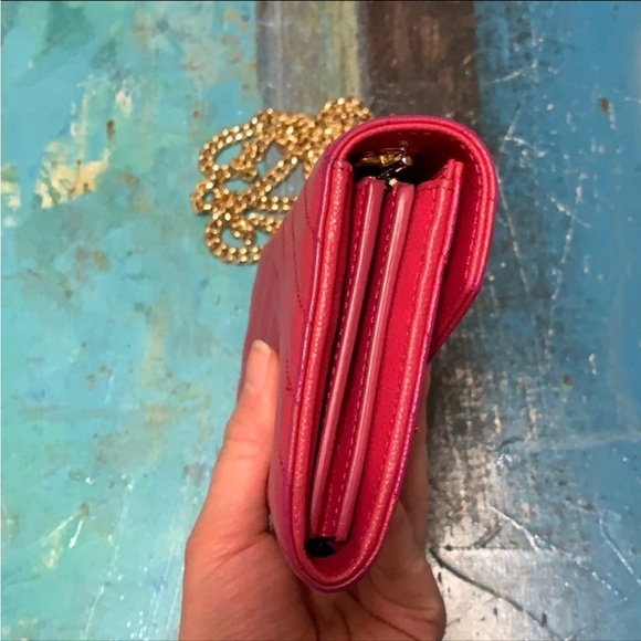 YSL quilted textured long wallet - Picture 5 of 10